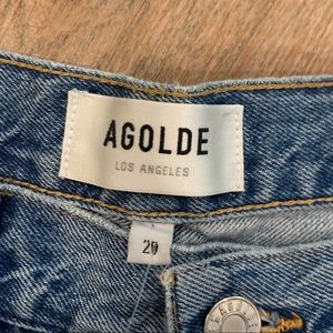 *NWT* AGOLDE JAMIE HIGH RISE CLASSIC DENIM SIZE 29